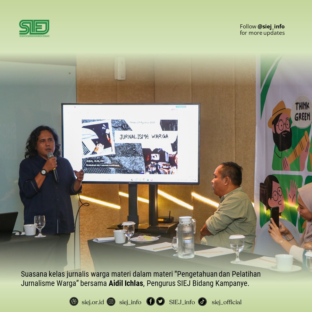 Jurnalis Lingkungan | SIEJ tweet media