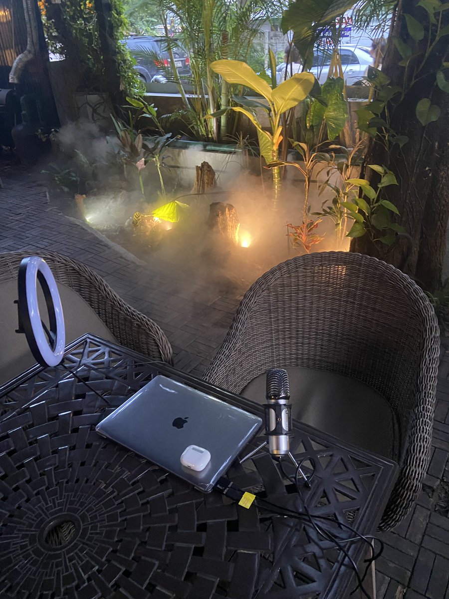 I finally moved to Chiang Mai, Thailand.

And this is my working set-up.

Not bad, right? 

I’m in a very stimulating environment,

Surrounded by people that work even harder than me.

In 2 days my productivity already doubled.

Excited to see where I’ll be in 2 months.