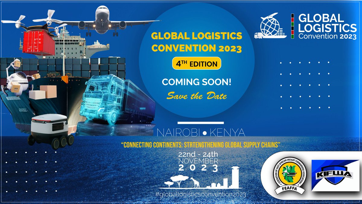 #GLC2023
<a href="/KncciMombasa/">KNCCI Mombasa</a> <a href="/Kenya_Ports/">Kenya Ports Authority</a> 
@MsaPortCharter <a href="/kmakenya/">Kenya Maritime Authority official</a> <a href="/shipperscouncil/">Shippers Council of Eastern Africa</a> <a href="/abud_jamal/">Abud Jamal Said</a> 
<a href="/nomskok/">Naomi Kingola</a> <a href="/FEAFFA/">FEAFFA</a> <a href="/KRACare/">KRA Care</a> <a href="/KRACorporate/">Kenya Revenue Authority</a> <a href="/KESRA_KRA/">Kenya School of Revenue Administration</a> <a href="/fmgambi/">Mugambi Mwirigi</a> <a href="/KRA_Customs/">Dr. Lilian Nyawanda</a> <a href="/CG_KRA/">Humphrey Wattanga</a> <a href="/ACA_Kenya/">Anti-Counterfeit Authority</a> <a href="/AfCFTA/">AfCFTA Secretariat Official</a> <a href="/Wendihong19/">Wendi hong</a> <a href="/AbdishukriOsman/">Abdishukri Osman, MPRSK</a>