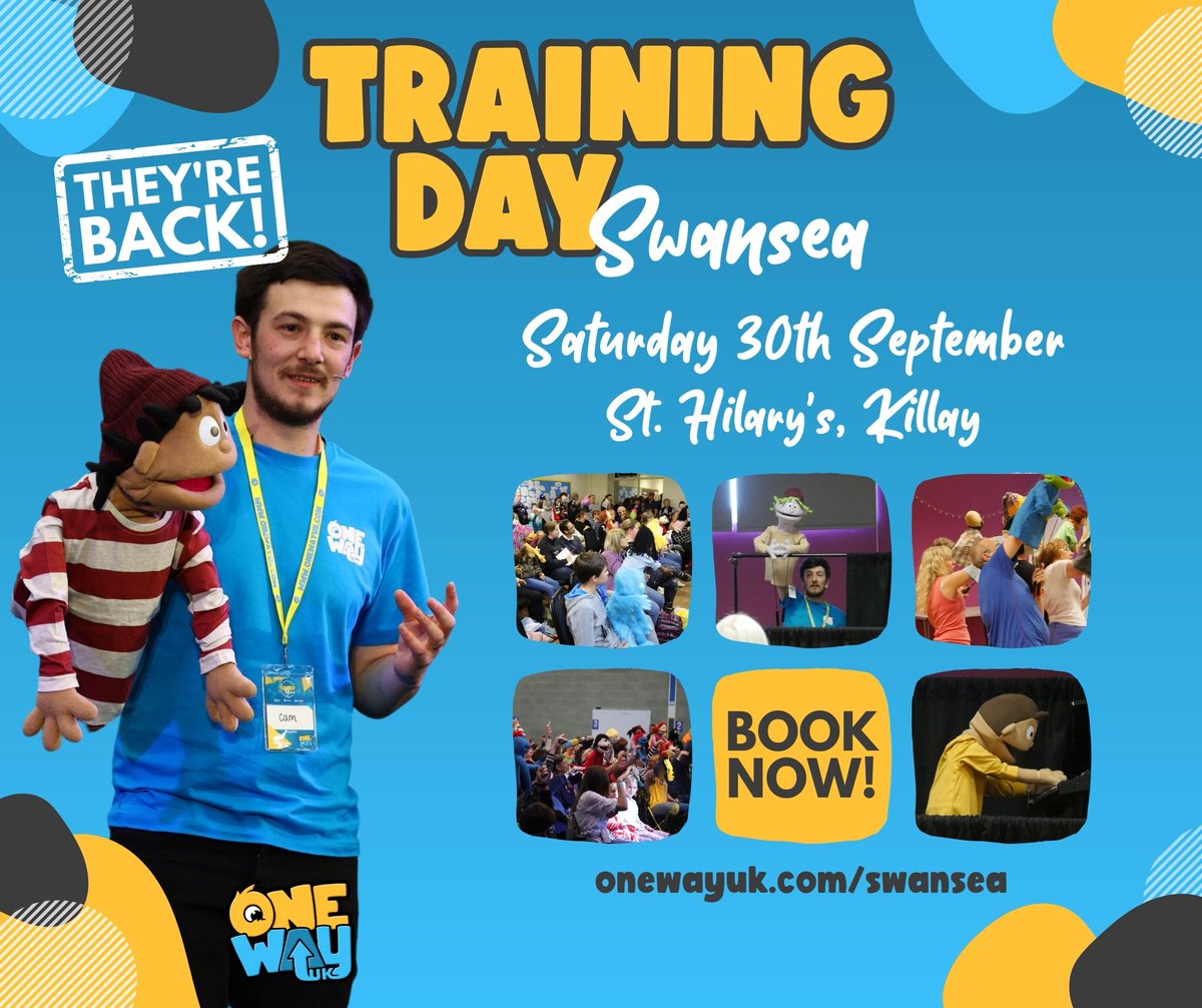 Children, Youth & Families Outreach (@cyfgreatbrecon) on Twitter photo FREE Puppet Ministry Training with One Way UK in Swansea. Booking essential.
#greaterbrecon #FREE #puppetry #puppetmaster #swansea <a href="/swanbreced/">SBeducation</a> <a href="/Swanbrec/">Swansea & Brecon Diocese</a> <a href="/ChurchinWales/">The Church in Wales | Yr Eglwys yng Nghymru</a> <a href="/OneWayUK/">One Way UK</a> #Swansea FREE Puppet Ministry Training with One Way UK in Swansea. Booking essential.
#greaterbrecon #FREE #puppetry #puppetmaster #swansea <a href="/swanbreced/">SBeducation</a> <a href="/Swanbrec/">Swansea & Brecon Diocese</a> <a href="/ChurchinWales/">The Church in Wales | Yr Eglwys yng Nghymru</a> <a href="/OneWayUK/">One Way UK</a> #Swansea