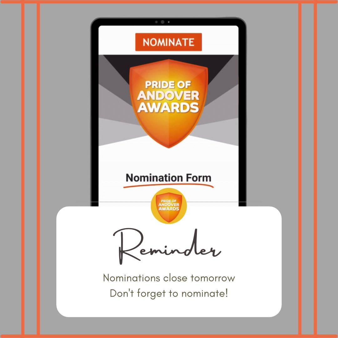 Pride of Andover Awards tweet media