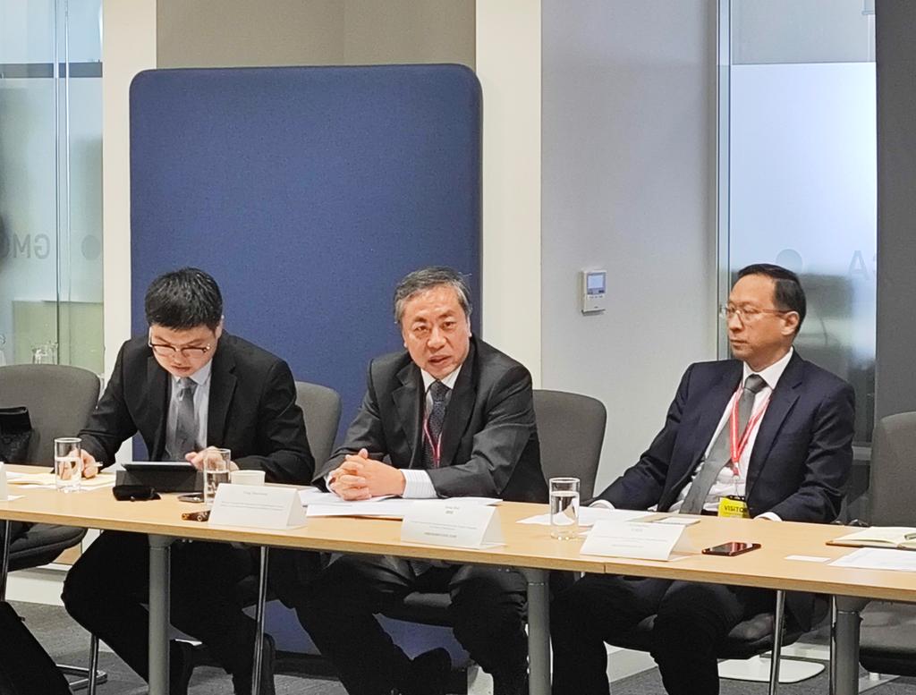 ConsulateChnMan's tweet photo. Today, Consul General Tang Rui accompanied China's NDRC delegation on their visit to Manchester. fruitful meetings took place with GMCA and local businesses, focusing on economic and trade cooperation. https://t.co/YX79z1l9uy