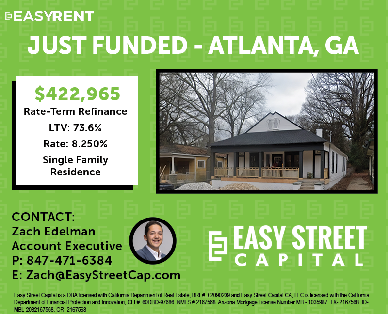 rob_s_simon's tweet photo. #JustFunded @ZachEdelmanESC #BRRRRmethod
$422,965 Refinance DSCR Loan on a Single Family Rental in Atlanta, Georgia! Extended BRRRR execution, property was bought in December '21 and undergone a complete and total renovation turning this 1920s home into like-brand-new! https://t.co/10aI6JVAN6