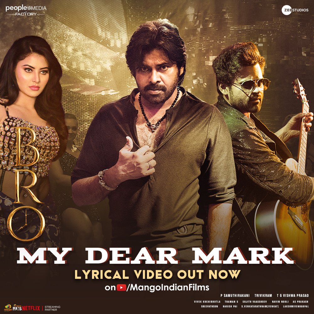 IndianVideoGuru's tweet photo. Let's Get into the Party Mood with this SUPREME POWERFUL Duo ๐๐บ#MyDearMarkandeya Hindi Lyrical Video song from the 'BRO'mbastic Blockbuster #BROTheAvatar out now on #MangoIndianFilms
๐ https://t.co/Eo9Tw6YBrY ๐ถ๐ฅ
@PawanKalyan @IamSaiDharamTej @TheKetikaSharma @thondankani https://t.co/YEPmGv7wQ6