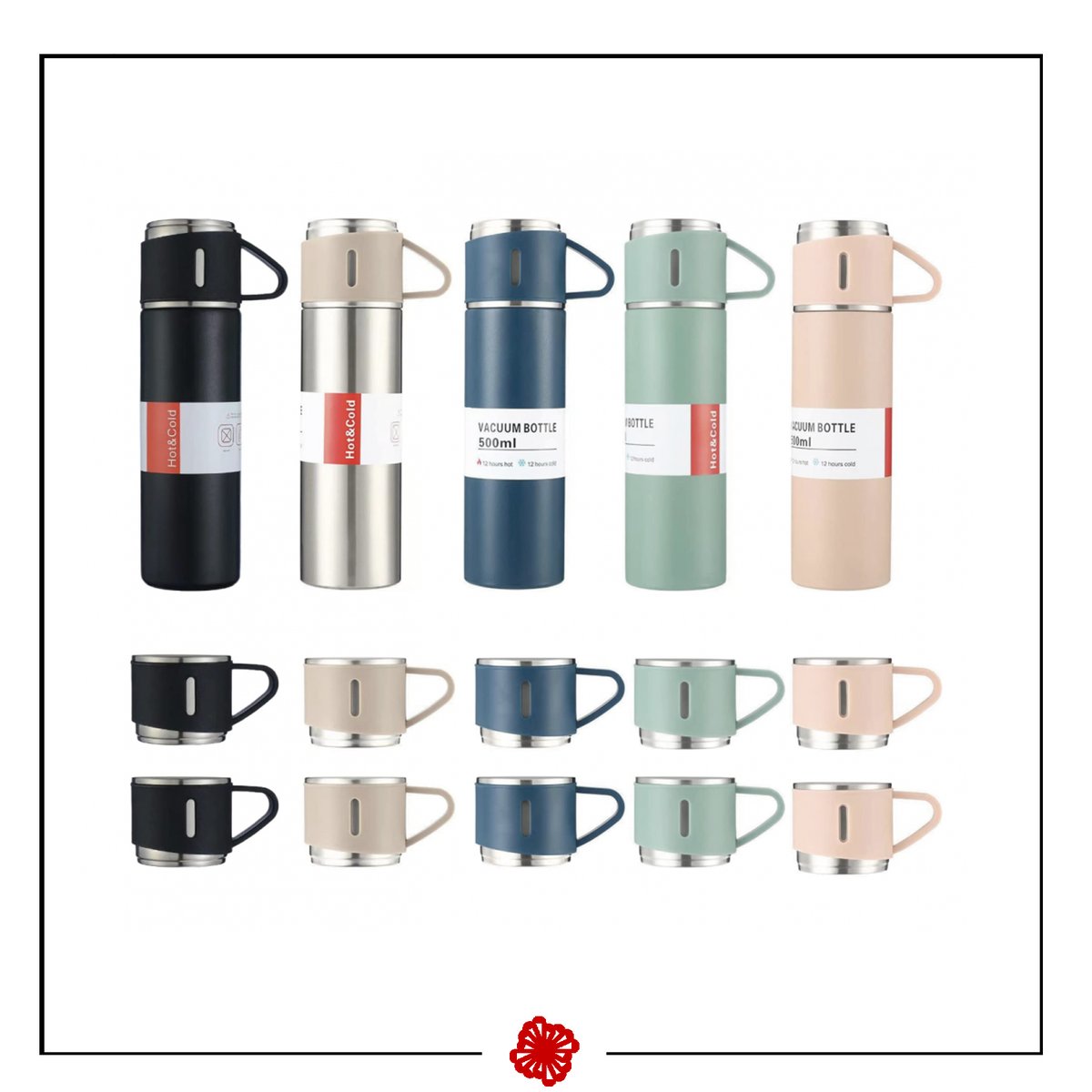 YAKUT PARÇA TERMOS SET 500ML