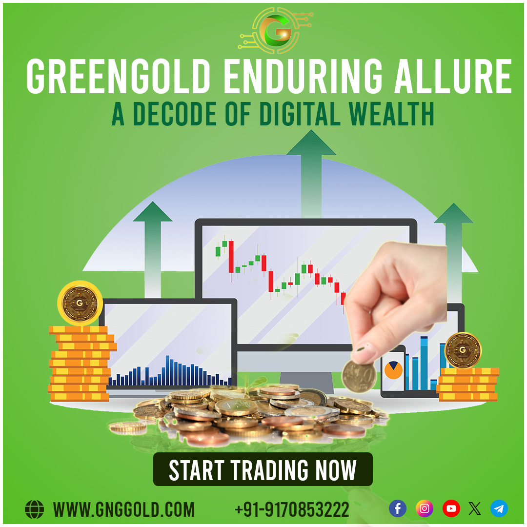 Greengold2023's tweet photo. Green Gold Enduring Allure A Decode Of Digital Wealth
"Click the link in our bio for the website":
Follow for more - @gng_gold
.
.
#GreenGold #SustainableSolutions #BlockchainForGood #MakingTheWorldG #GNG #FutureCurrency #Innovation #GreenGold #SustainableFuture #EcoRevolution https://t.co/Cc8ec8xrSi