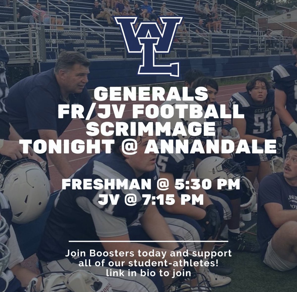 Roll Gens! <a href="/WLFootball/">W-L Football</a> <a href="/WLHSAthletics/">Generals</a>