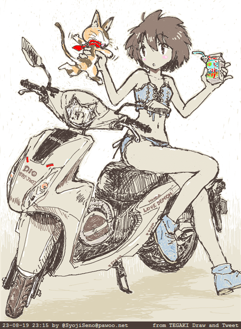「#今月描いたイラストを晒そう ・「バナナの花は炒めるとおいしいんですって」・「こ」|せのしょのイラスト