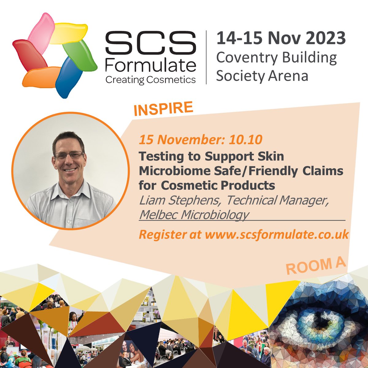 MelbecMicro's tweet image. Our Technical Manager, Liam, is doing a talk on our Skin Microbiome testing this year at SCS Formulate! 

Pop over to Room A at 9:50am on Tuesday 14th or 10:10am on Wednesday 15th to hear his talk!

#scsformulate #scsformulate2023 #cosmeticsindustry #cosmeticstesting