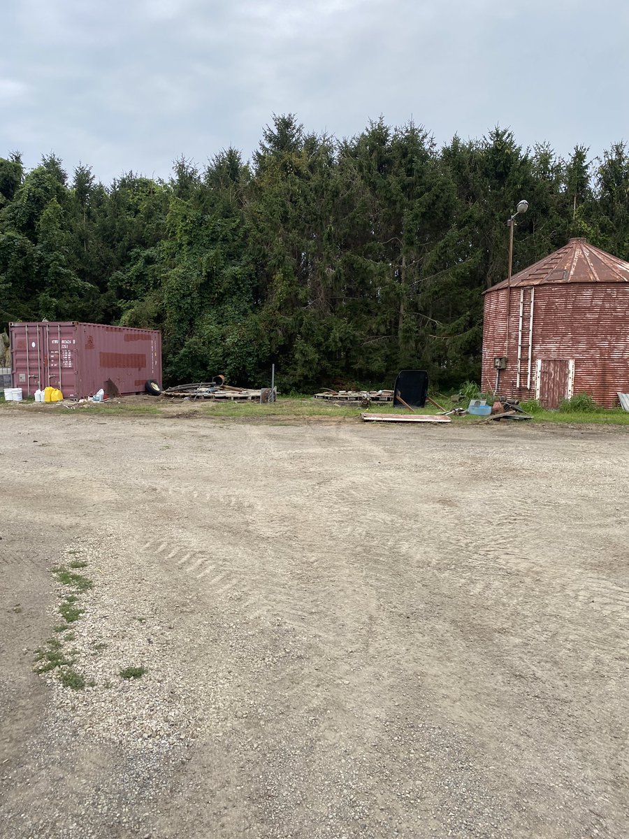 Onto an easier life. The cement and floors where failing on the grain bins. They will get new life at the Canadian Transportation Museum and Heritage Village.