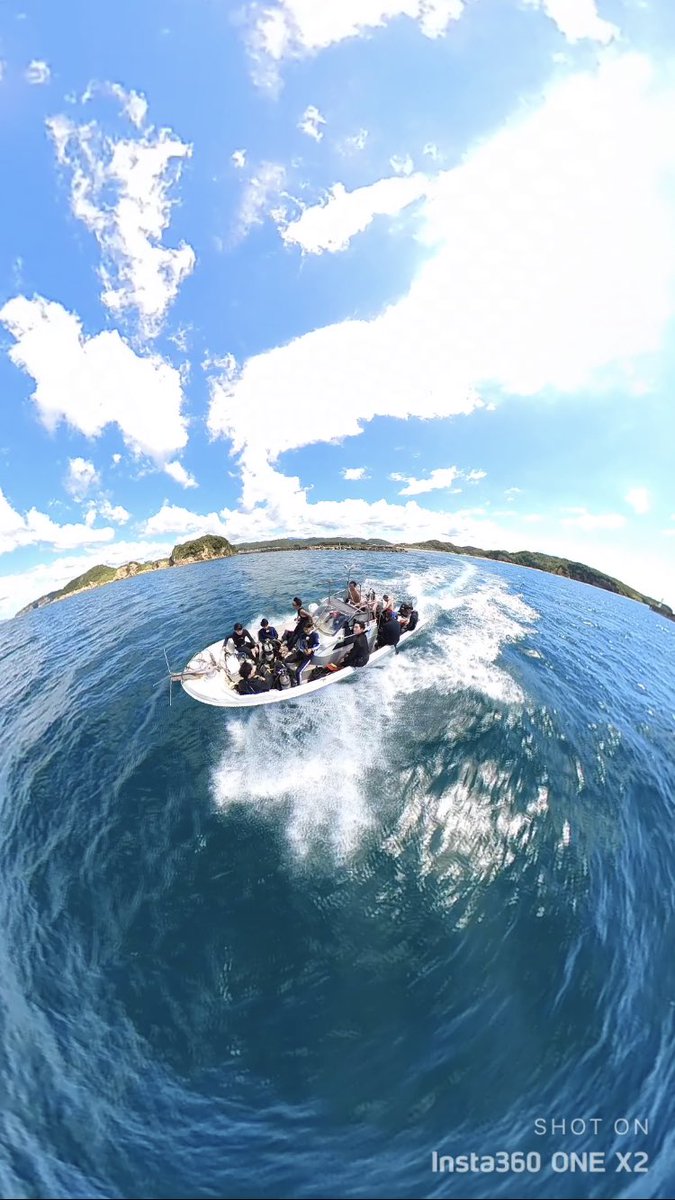 dive_kroon's tweet image. 広島修道大学ダイビングサークルさんと島根県でライセンス講習