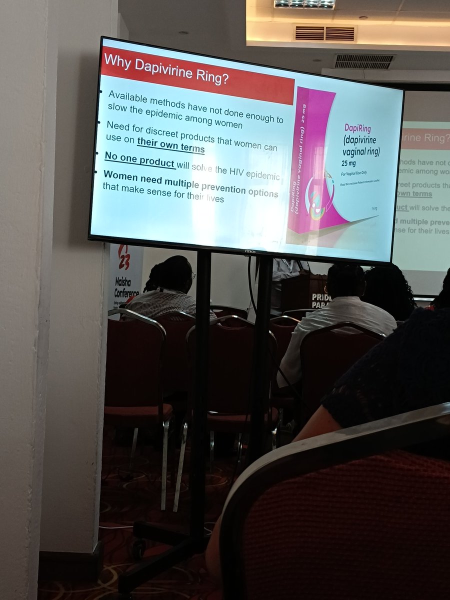 The Dapivirine Vaginal Ring needs to be seen as one feasible method of prevention and a part of comprehensive services. Let's provide multiple solutions that cater the preference and needs of the users.
#maishaconference2023