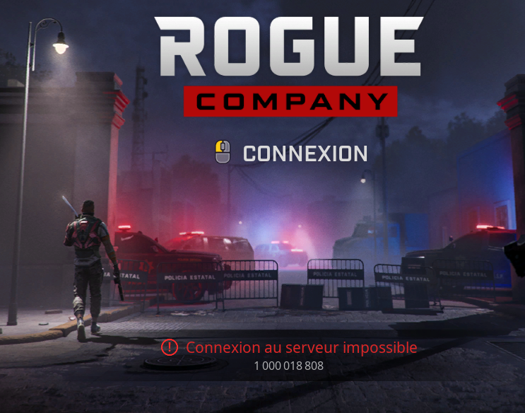 cronords's tweet photo. @RogueCompanyFR impossible de me connecter ! cela me le fais depuis plusieurs jour, j'ai même réinitialiser mon PC mais rien ni fais, je ne peux même plus y jouer ! https://t.co/KnspjNREqi