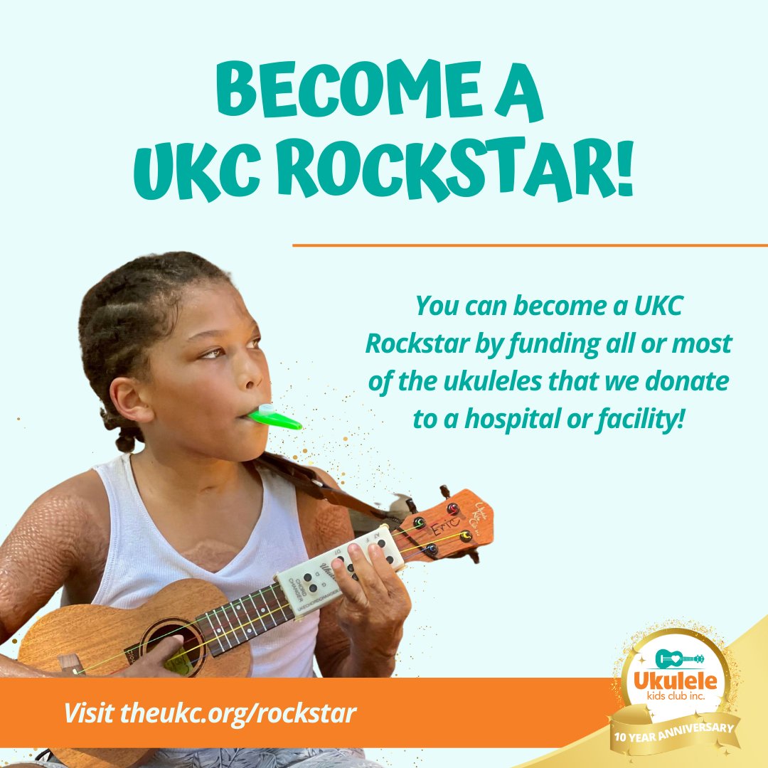 Did you know that you can support one of our sites by funding most or all of the ukuleles they need? Become a UKC Rockstar today! 
 theukc.org/?utm_content=s…