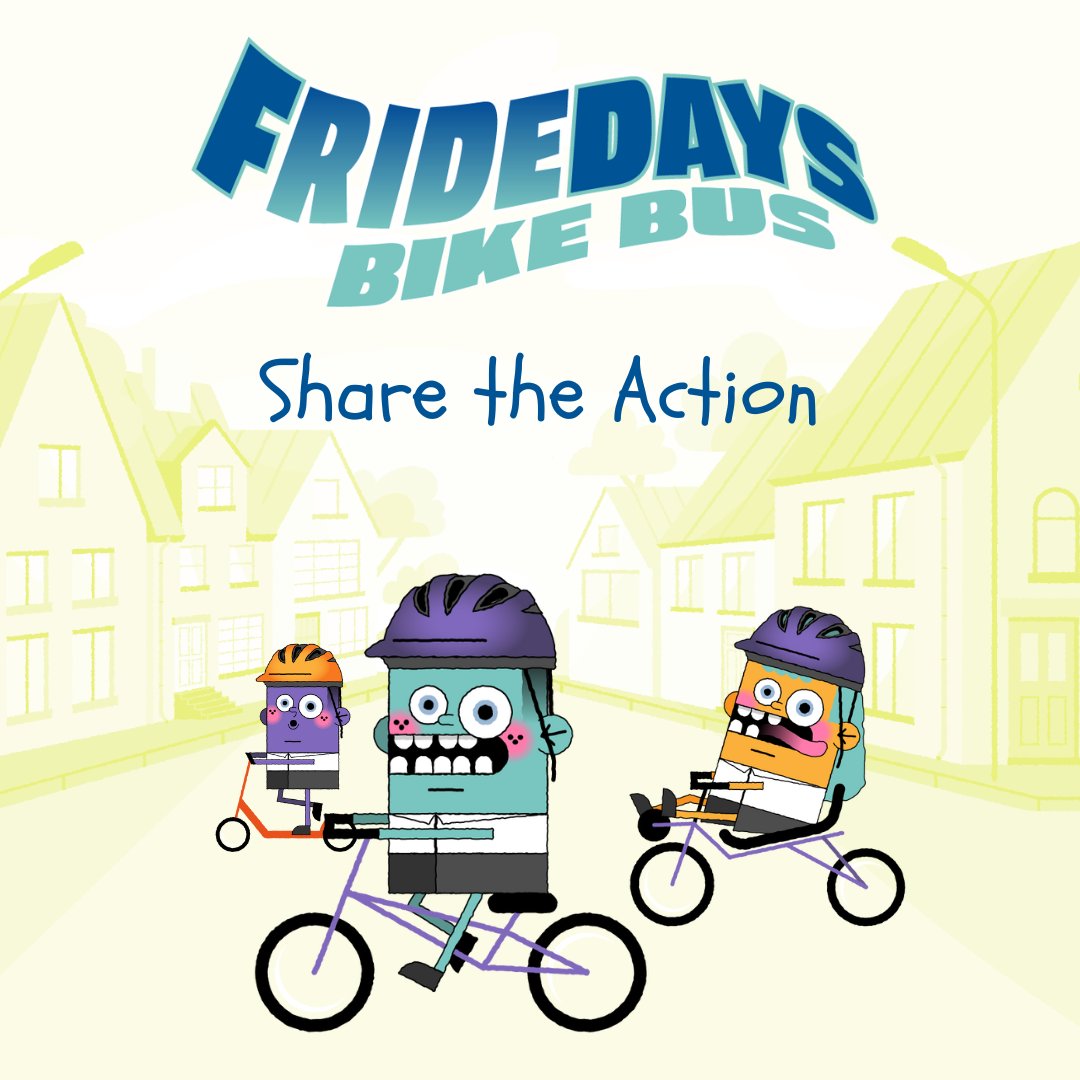 🚲 Is your school cycling on a #bikebus this September?

Tweet us your plans, and we'll be thrilled to give you and your pupils a well-deserved shout-out! 

#bikebus #FridayWeCycle