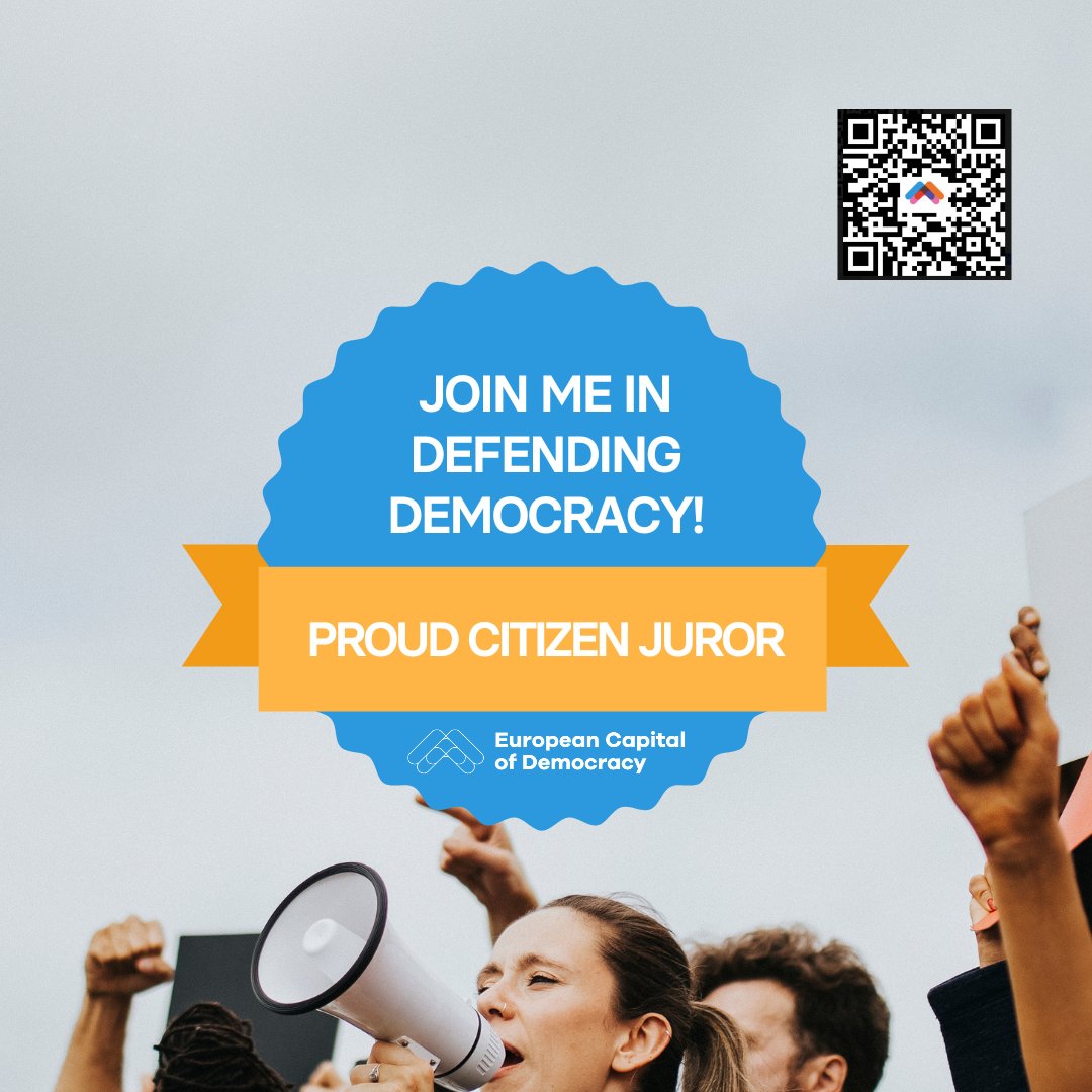 samuelsigere's tweet photo. Happy to be a juror who will select the next European Capital of Democracy, a great initiative by @ECoD_network! Promoting democracy in Europe and getting citizens engaged has never been so important with so many important election coming up ⏲️💪🇪🇺
#StandUpForDemocracy #ECoD https://t.co/4QvNFUsYDi