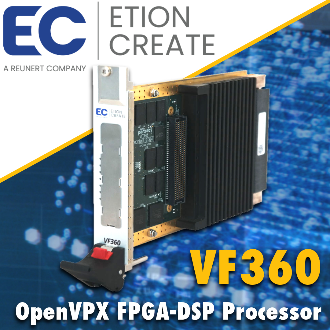 SundanceDotCom's tweet image. VF360 – In Stock Now
3U VPX FPGA-DSP PROCESSOR
sundance.com/vf360-in-stock/

Visit the Etion Create team at @DSEI_event 2023 to learn more, Hall 1 - 411.

#EtionCreate #OpenVPX #IntelStratix #FPGA #TexasInstruments #DSP #Radar #Networking #SIGINT #EW #SDR #DSEI #DSEI23 #DSEI2023