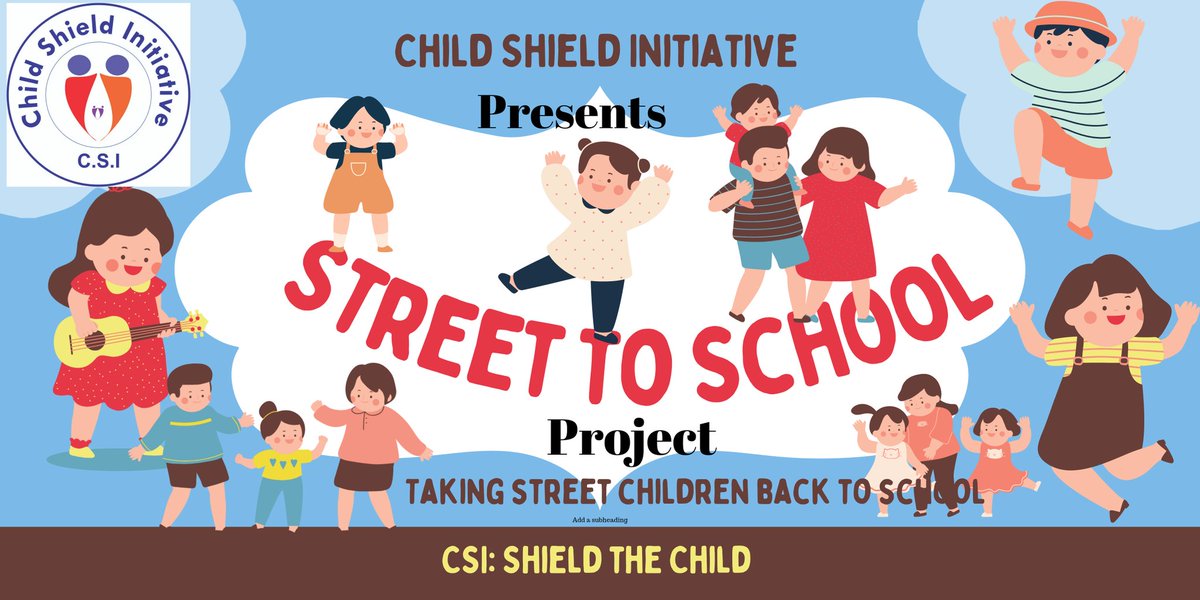 The project aims to take children who roam around on the street back to school. It's primarily for street children. 
#streettoschool
#outofschoolchildren