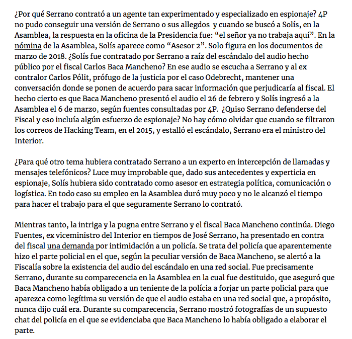 shababaty's tweet photo. Cuando empezaron a lanzar "exclusivas" una tras otra, , sin corroborar, sin contexto y sin investigación.

Estas 'exclusivas" se las pasaba el gangster #JoseSerrano, docs grabaciones que obtenía ilegalmente y luego manipulaba, cercenaba, para beneficiar sus intereses

Desde 2017 https://t.co/lBQXfQhoPn