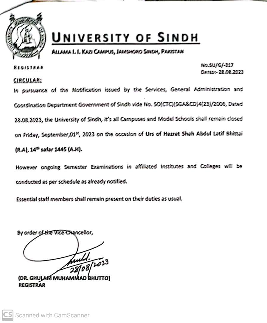 University of Sindh (@usindh) on Twitter photo 