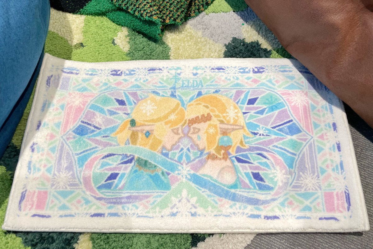 luanchundanjun's tweet photo. My rug is done!
#zeldafanart #zelda #ゼルダの伝説ティア���ズオブザキングダム #ゼルダの伝説 https://t.co/zpijJRDmQ9