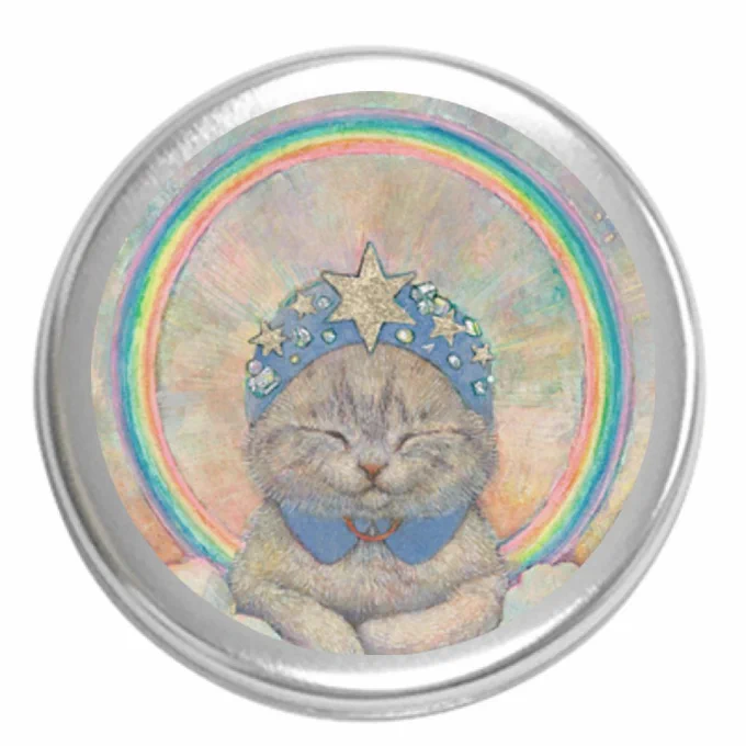 通販のお知らせ安心の見守り猫ちゃんが缶ケースになります!12月の個展に連れていく予定です。 