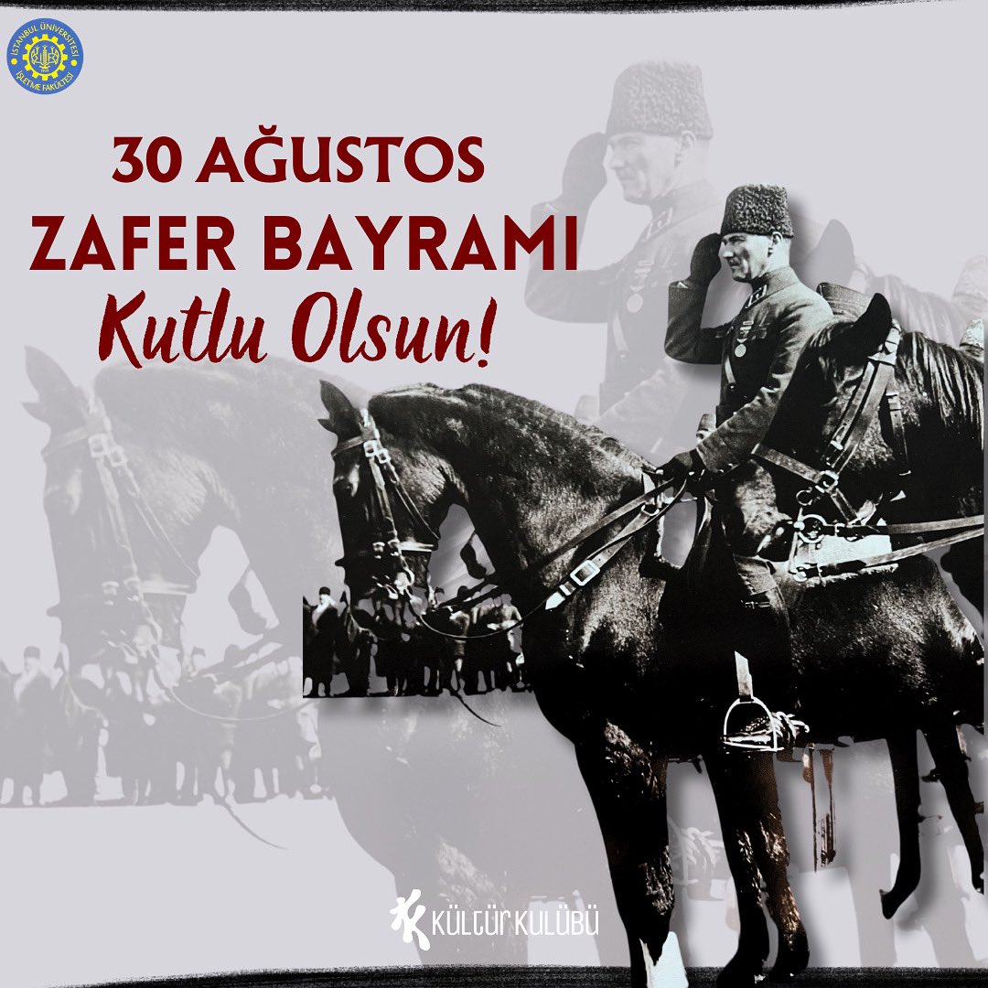 Gazi Mustafa Kemal Atatürk'ün önderliğinde yazılan destanı ve tüm kahramanlarımızı minnetle anıyoruz. 30 Ağustos Zafer Bayramı kutlu olsun!

#30ağustos #30ağustoszaferbayramı