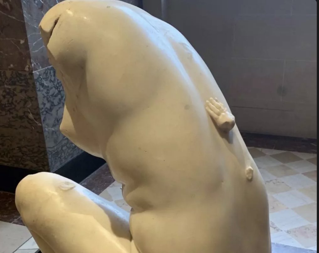 AlexandraYlang's tweet photo. La main d’Eros sur la Vénus de Vienne 

Son histoire vue par Antoine Compagnon https://t.co/WlHjsVQtZa https://t.co/Arq0S8wq2O