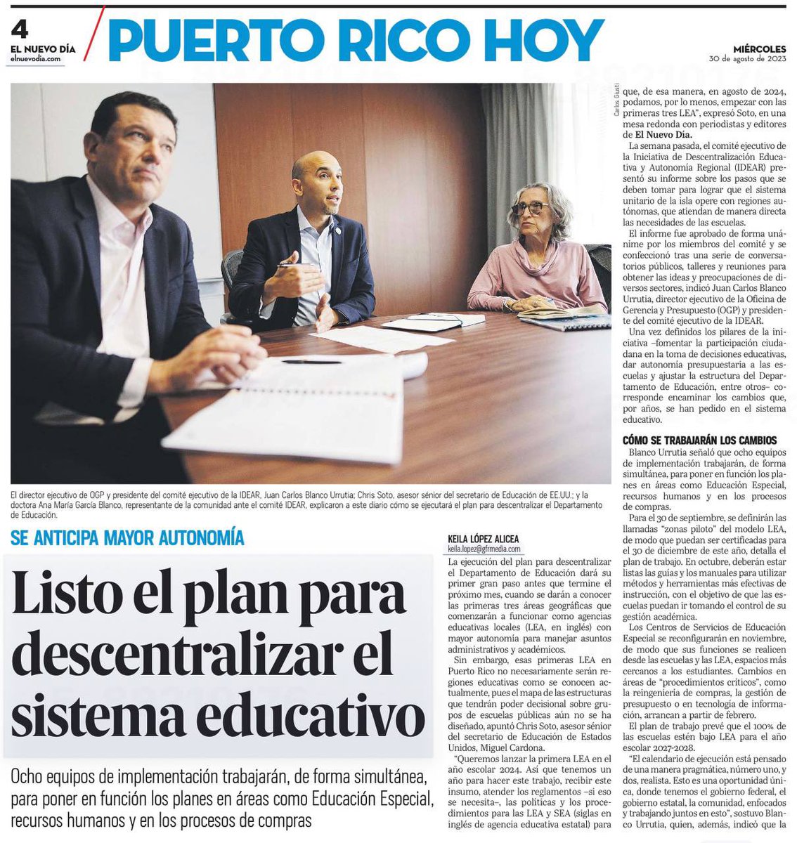 Gobernador Pierluisi tweet media