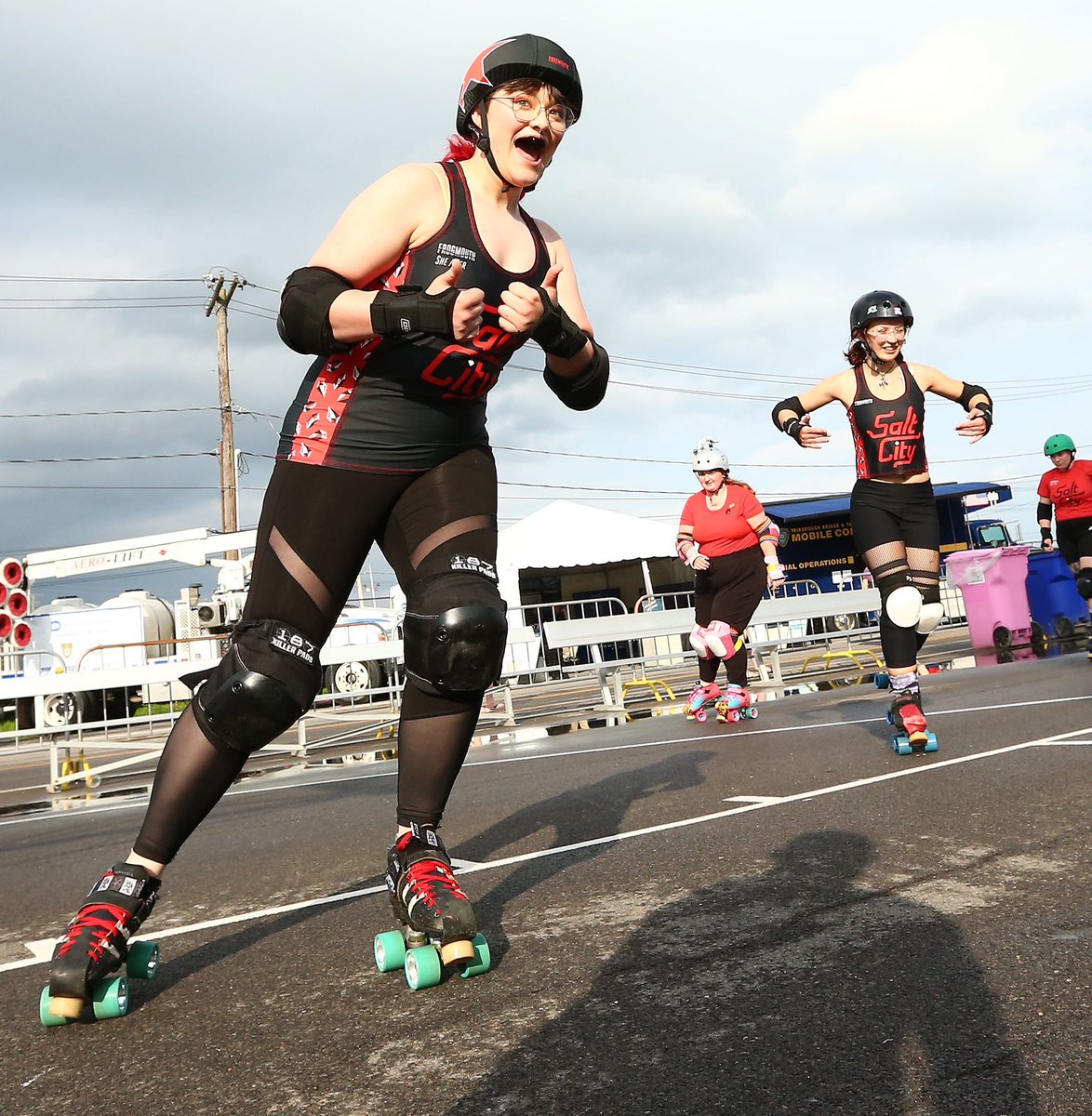 Strong Women 💪💗: may we know them, may we be them, may we raise them.

We had a group of strong athletes come and showcase their skills yesterday at The Fair! 🛼🛼

Thank you <a href="/SaltCityRD/">Salt City Roller Derby</a> for another great year at The Fair!