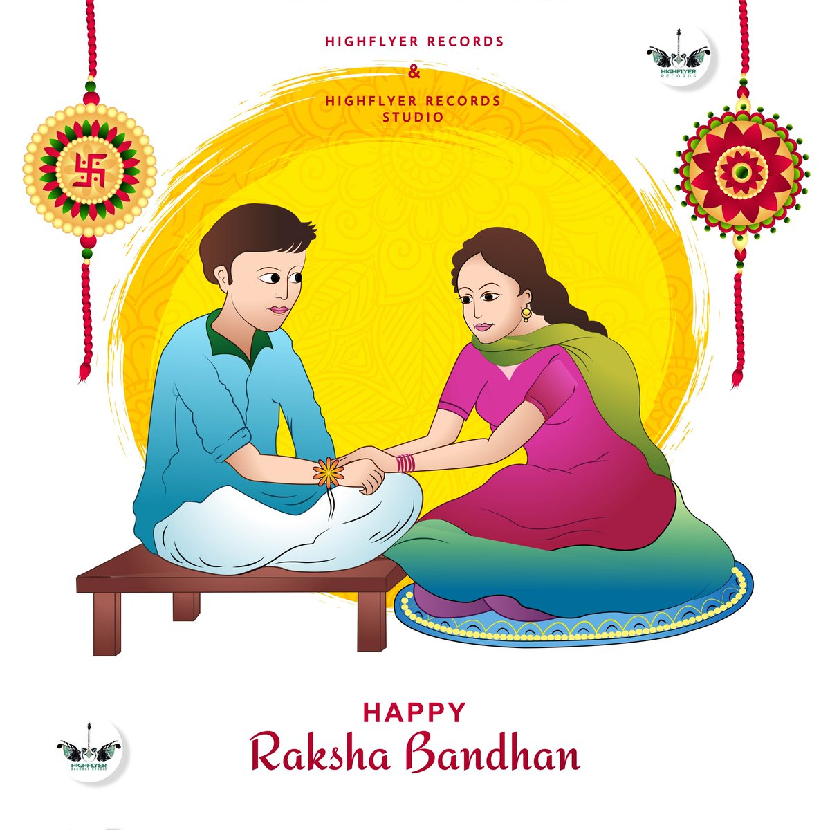 Brother & Sister Bond is as precious as the Rakhi Thread 👫 🥳

A Very Happy Rakhshabandhan to everyone ✨

#happyrakshabandhan #highflyerrecords #highflyerrecordsstudio