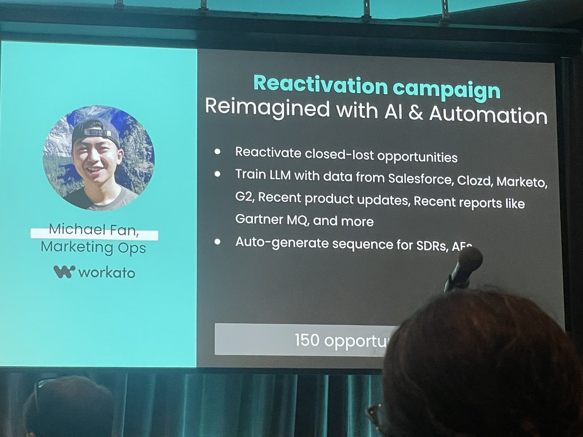 chrishaleua's tweet image. Core processes are relatively consistent across all business types. Process data can be used to train LLM. Then they can understand context around the customer experiences. This can lead to powerful reactivation campaigns and personalized email sequences.    #WorkatoAutomate