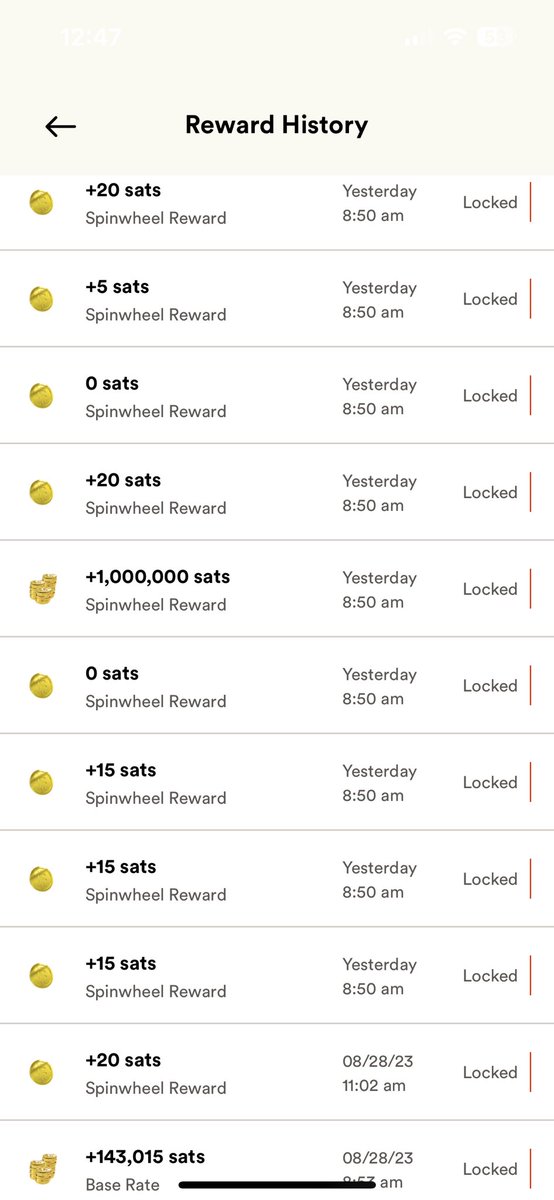Big stack yesterday! Thank you for the free sats 🔥🔥🤩🤩<a href="/fold_app/">FOLD BITCOIN</a> @wlrvs stack4life
