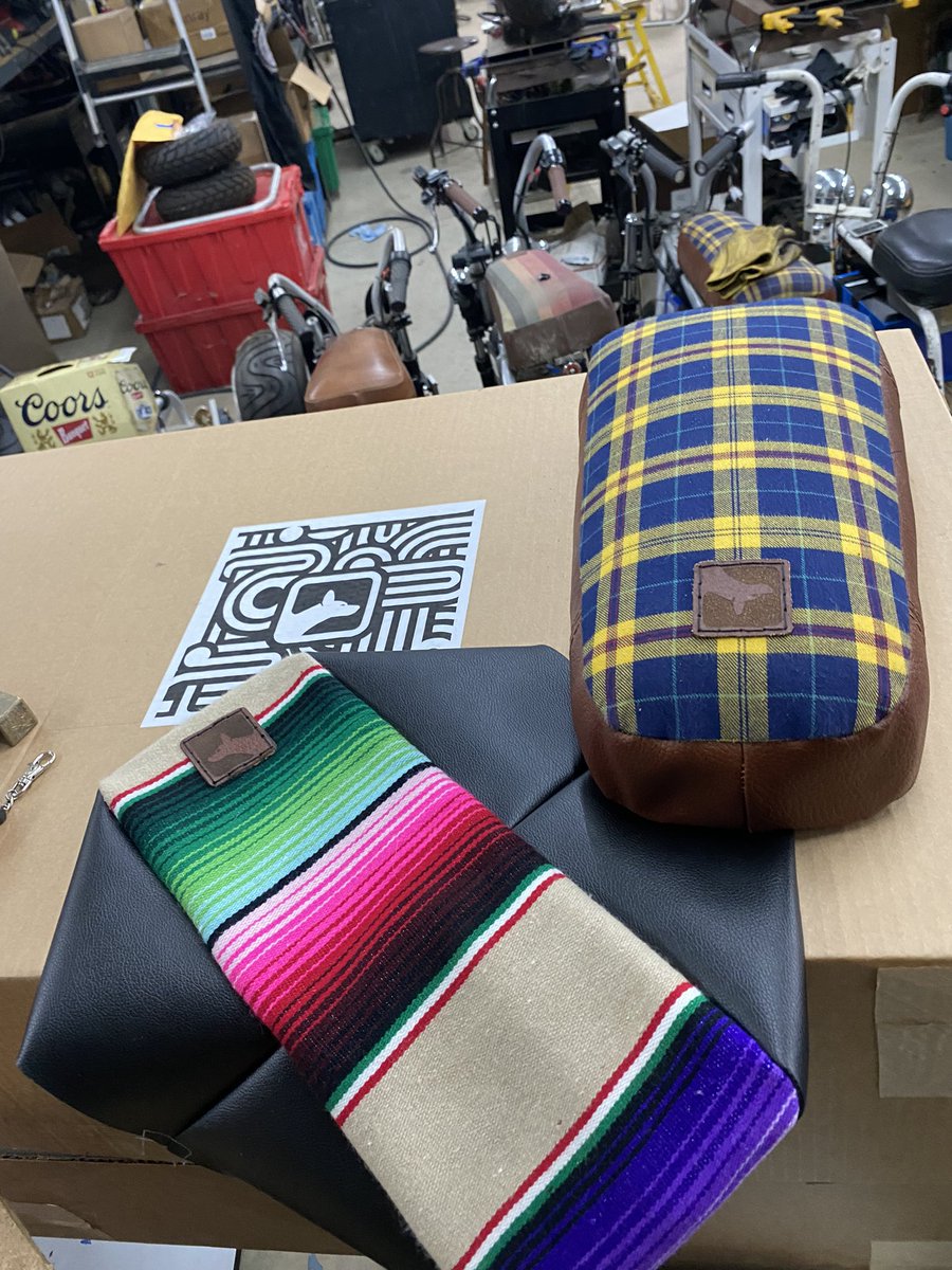 dingomot0's tweet photo. New seats are dropping we are only making them until Supply lasts check out https://t.co/n1714RUBtP.  
#diy #electricminibike https://t.co/qE5tzC6l8z
