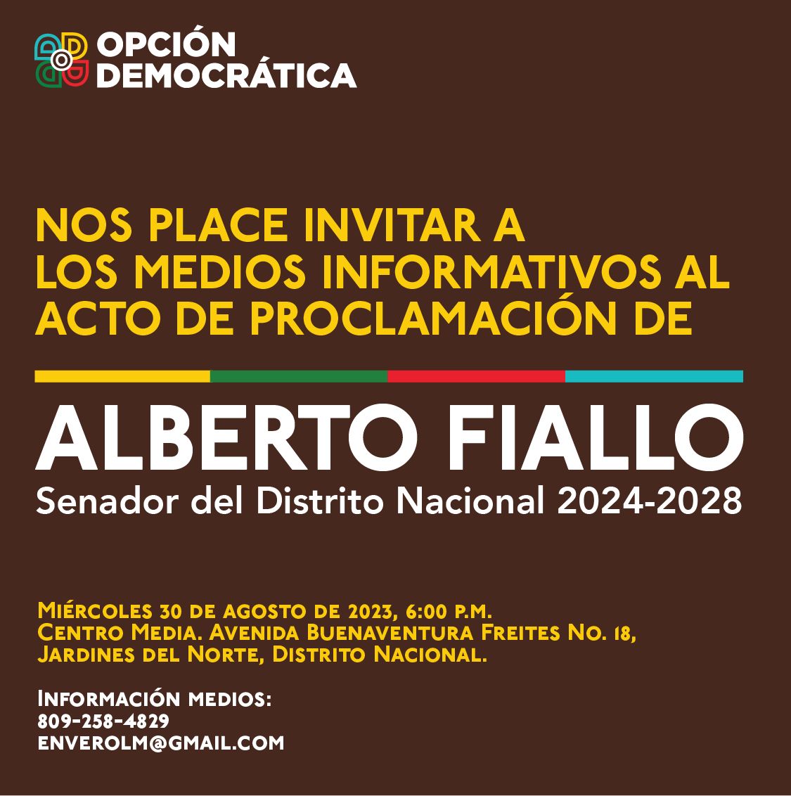 ¡Buenas noticias para el País! @O_Democratica ofreciendo un menú a la carta cuando de #buenapolitica se trata. 

#opciondemocratica #albertofiallo #masbuenapolitica