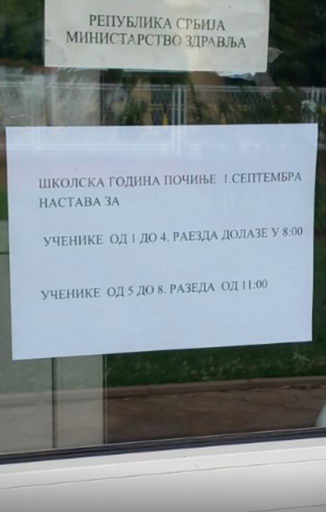 DMiljanovic's tweet photo. Srećan polazak u školu! https://t.co/zPxwZvxqGJ