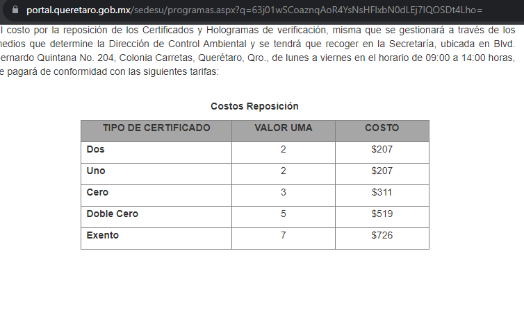 don_sirk's tweet photo. @SEDESUQro Deberían actualizar sus costos en su sitio web,  aumentó el costo de verificación pero no salen los correctos. https://t.co/hRA7QSem6s
