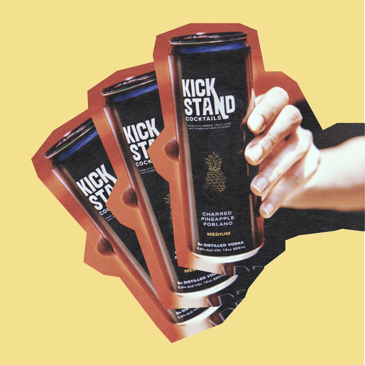 Whoever said that two's company and three's a crowd has clearly never tried Kickstand cocktails before.