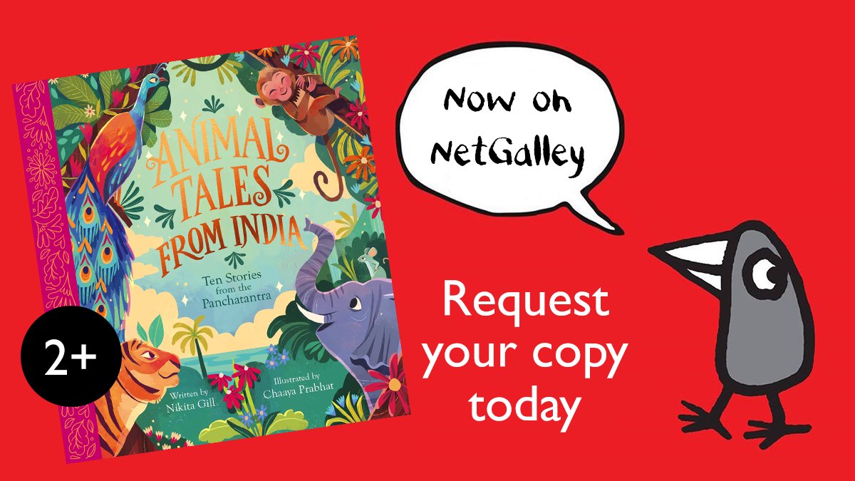 🚨Did you hear? #AnimalTalesFromIndia is on @NetGalley🚨 If you're a reviewer, book blogger, librarian or bookseller, make sure to request this stunning book today! ✨ Request your copy here: ow.ly/6rUM50PCvEh @nktgill @chaayaprabhat