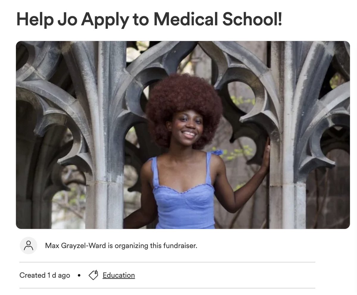 help @cowboypraxis apply to medical school! jo has had a truly trying spring, please donate what you can <3 <3 <3 link here: gofundme.com/f/help-jo-appl…