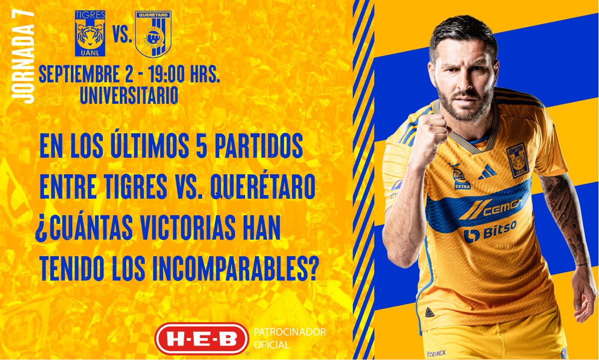 HEB_mexico's tweet photo. 📢 🚨 ¡ATENCIÓN AFICIÓN INCOMPARABLE! 🚨
Tenemos boletos para el partido de @TigresOficialir vs. Querétaro en el Uni 🎟️ 🐯🏟 
Sigue estos pasos para ganar un acceso doble:
❇️ Dale RT a esta publicación 🔃
❇️ Déjanos en comentarios tu respuesta 💬
❇️ Revisa TyC 🤓 https://t.co/Xb6B5wSzq4