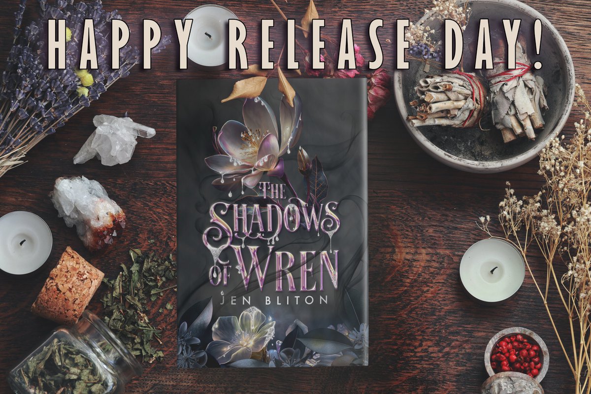 Warcraftjen's tweet photo. LETS GO!

It's official release day for #TheShadowsofWren! I am so thrilled this little world is finally out and available to all!

*Audiobook is COMING... like, any day now!*

I hope you enjoy the read, and I'm busy digging into the next adventures for Wren and Tyran!

BUY HERE: https://t.co/HEHXIUZXsZ