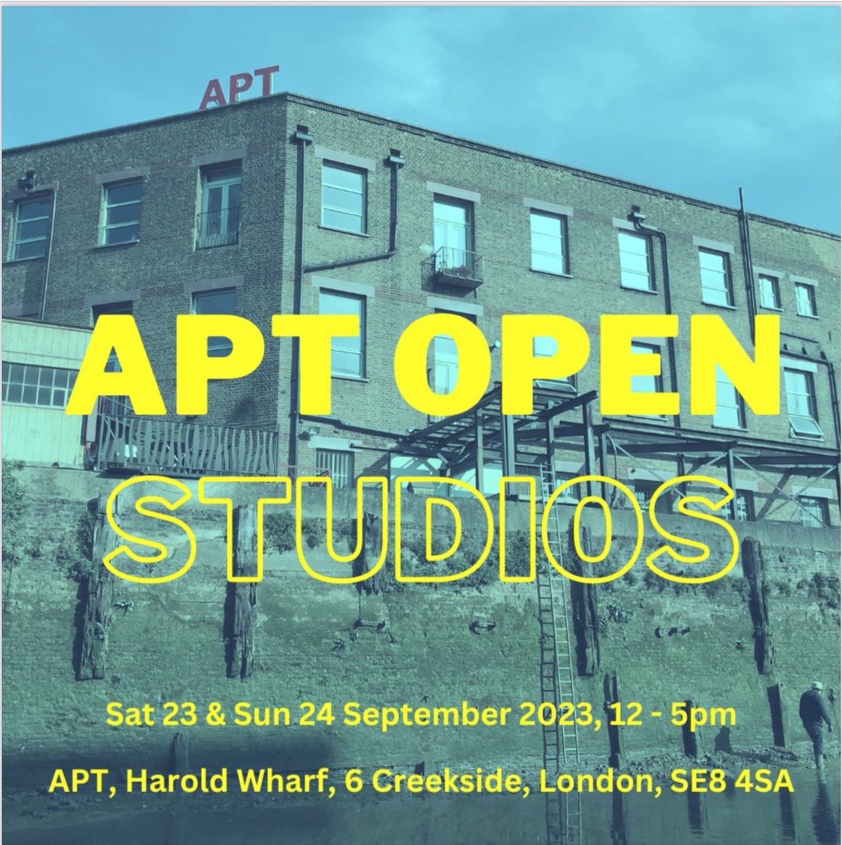 APTGallery's tweet photo. Save the date!
#APTStudios #OpenStudios #Deptford https://t.co/c3bFB6uB3z
