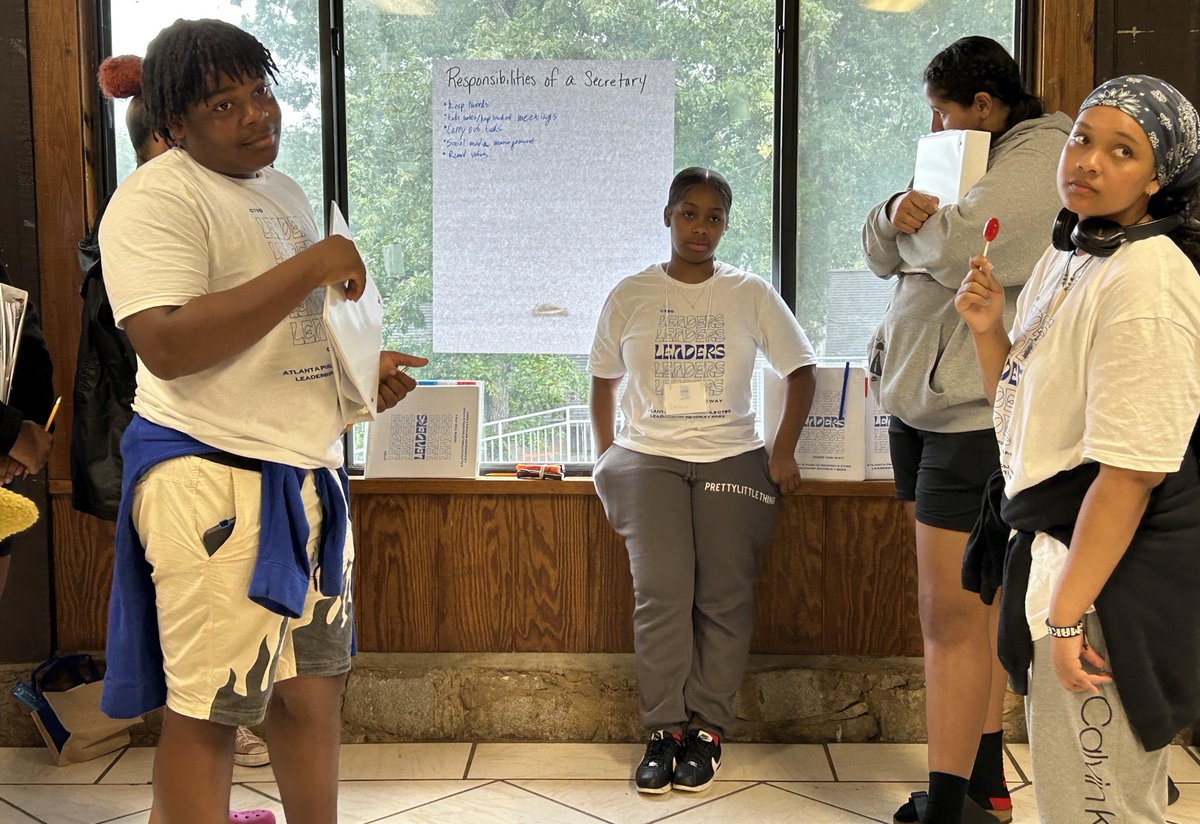 Happening now: CTSO leaders from across APS are delving into their leadership roles & responsibilities at the First Annual APS CTSO Leadership Retreat, at the FFA/FCCLA Center in Covington #ctaedelivers @apsupdate