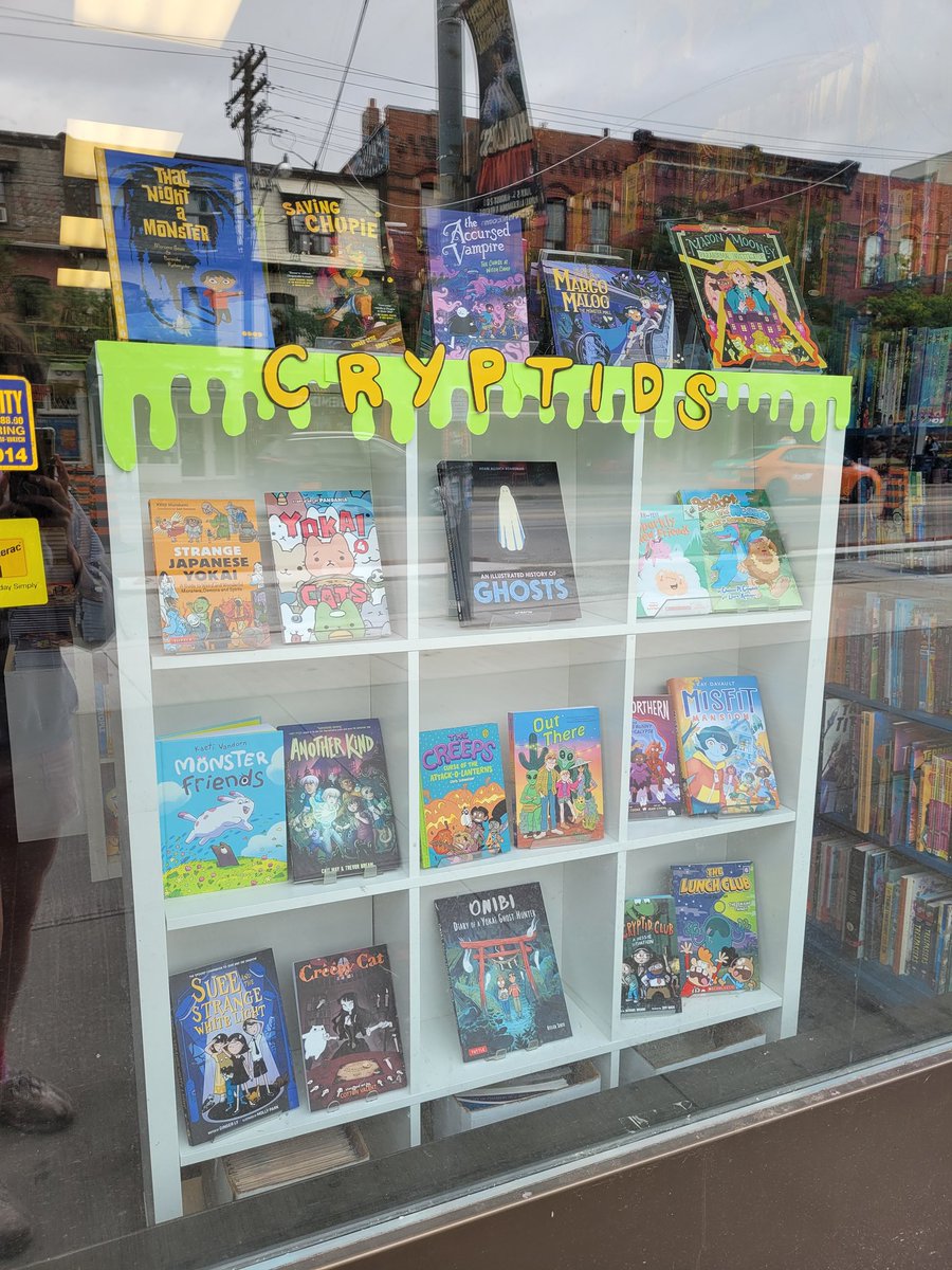 LittleIslandCmx's tweet image. If you're lucky, you might catch a glimpse of our Cryptids &amp;amp; Monsters display while it's unawares. No guarantees though! 👽👾🤖👻