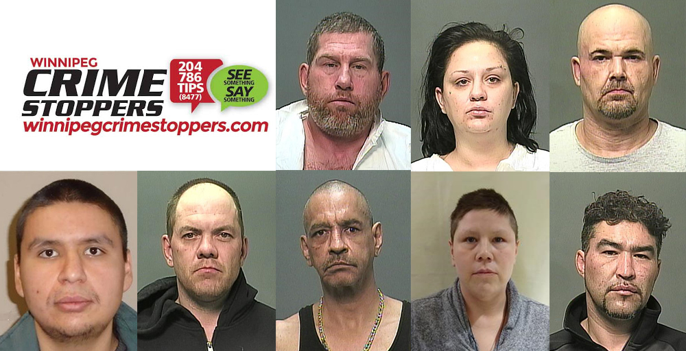 wpgpolice's tweet photo. This month's Wanted List is now up. If you have information about the location of any of the following people, contact Winnipeg Crime Stoppers at 204-786-8477 (local) or 1-800-222-8477 (toll free). #wanted #crimestoppers https://t.co/cD76qZ0Vgk https://t.co/LC0d9QVWBz