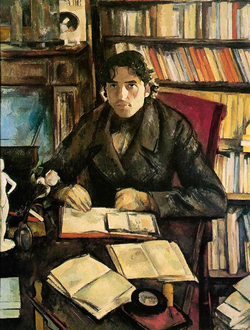 CasaLettori's tweet photo. Il libro lo si può mettere su un tavolo e guardarlo soltanto, ma se lo apri e leggi diventa un mondo

  Sciascia

Paul Cezanne, “Portrait de Gustave Geffroy” https://t.co/eMvrILLzHD