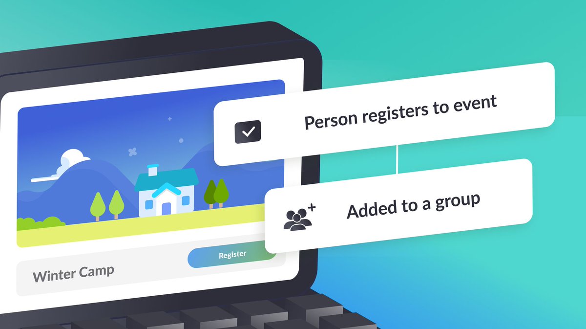 Announcing automations in Registrations! 🔁 Organize attendees by automatically adding them to a group when they sign up for your event. Learn more on the blog! planningcenter.com/blog/2023/08/n…