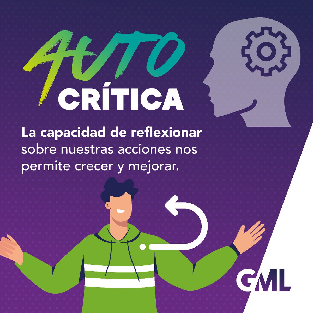 gmloficial's tweet image. Autocrítica, uno de nuestros principios que consideramos nos ha llevado al éxito. 🌟
Contáctanos a través de info@gmlsoftware.com o accede  a → gmlsowftware.com 🔗 
¡Juntos hacia la meta! 

#PeopleOverCode #GML #Outsourcing #GMLSoftware #DesarrolloDeSoftware