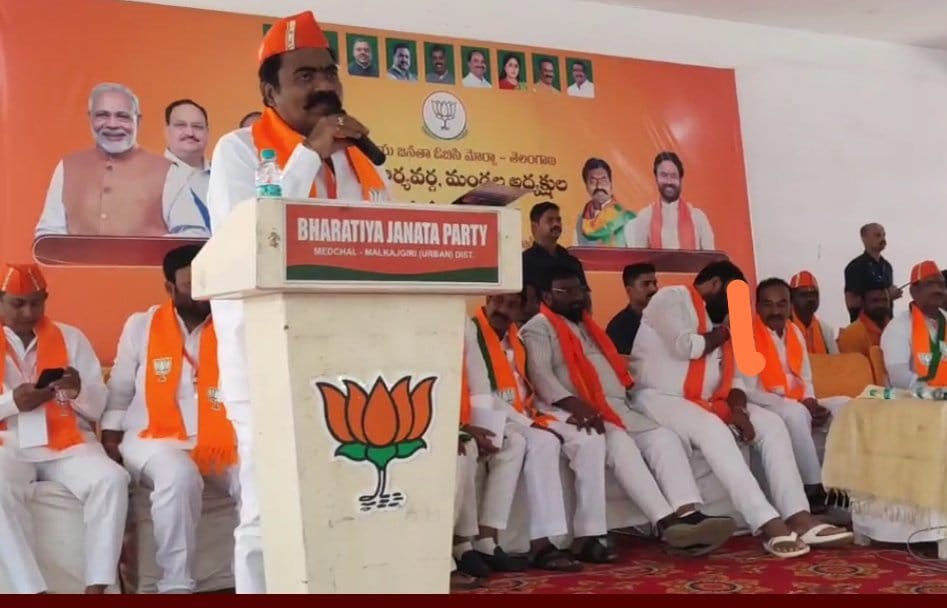 Venkatesh_Pyara's tweet photo. Participated in  Bjp Obc Morcha Telangana  State Executive and Mandal Presidents meeting held at AMR Garden Kompally..
@drlaxmanbjp @AleBhasker_bjp @BjpAchary https://t.co/DKEwOafDLB
